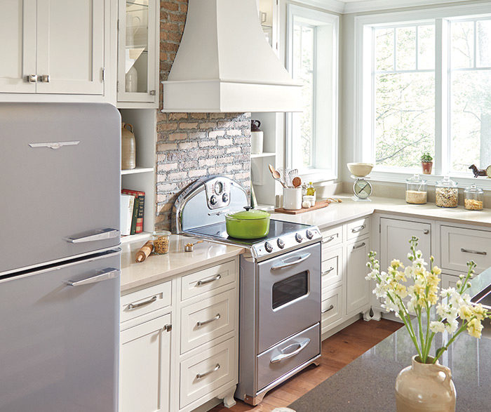 Light Kitchen with Inset Cabinet Doors